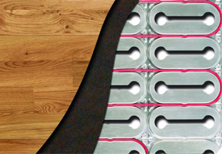 HeatShield floor heating panel